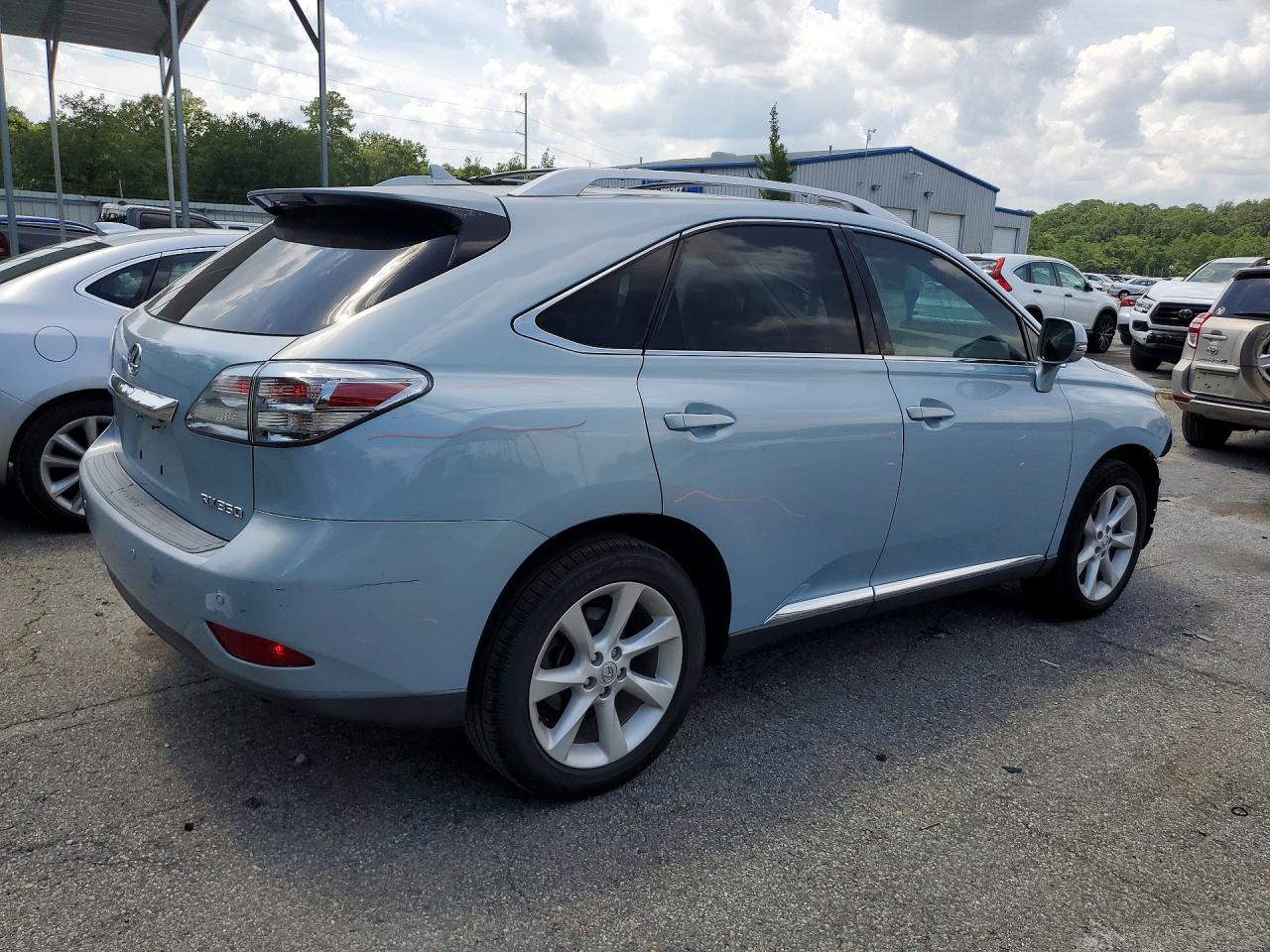 2012 Lexus Rx 350 Blue vin: JTJZK1BA1C2006067
