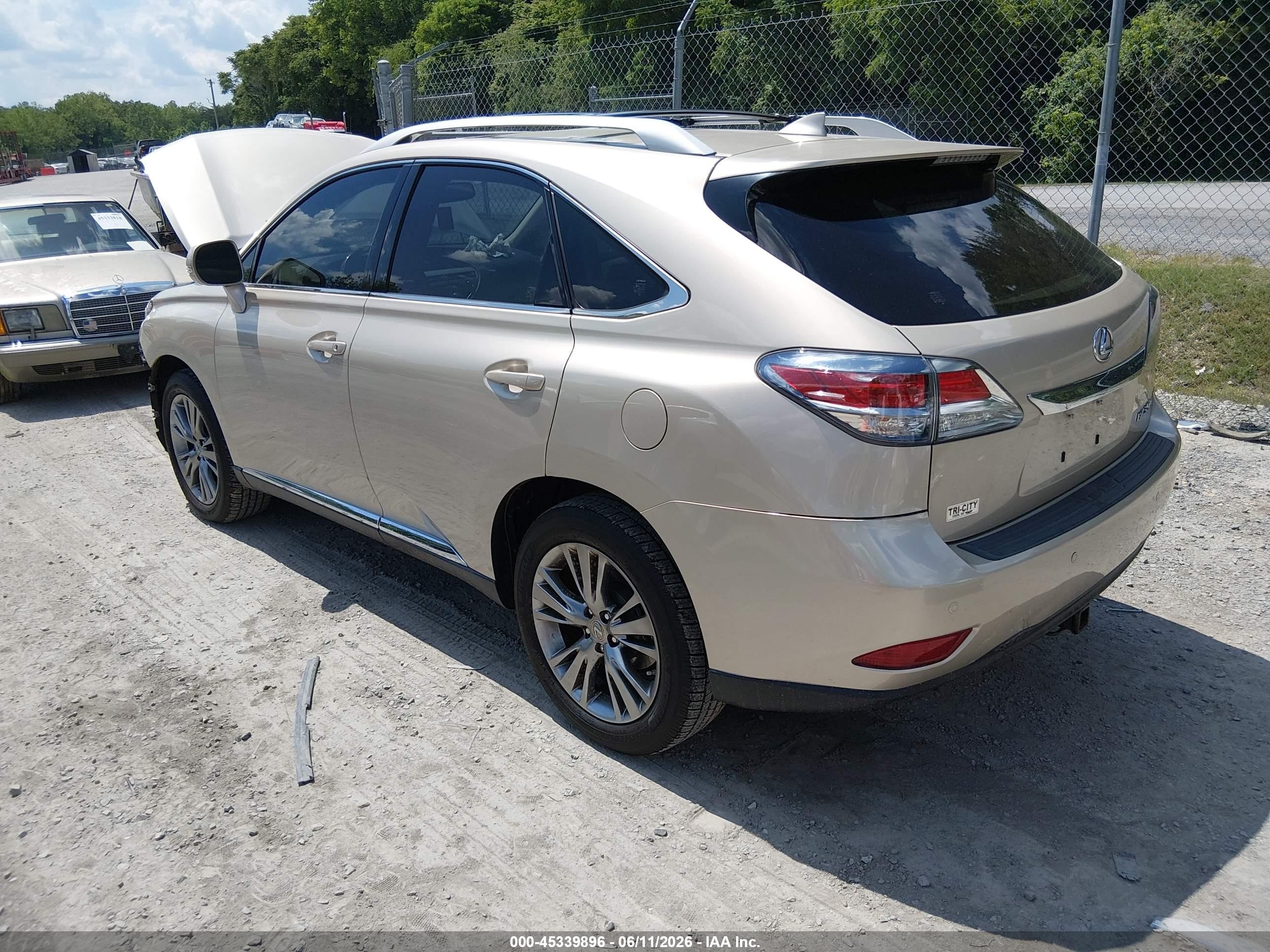 2014 Lexus Rx 350   Champagne vin: JTJZK1BA1E2011417