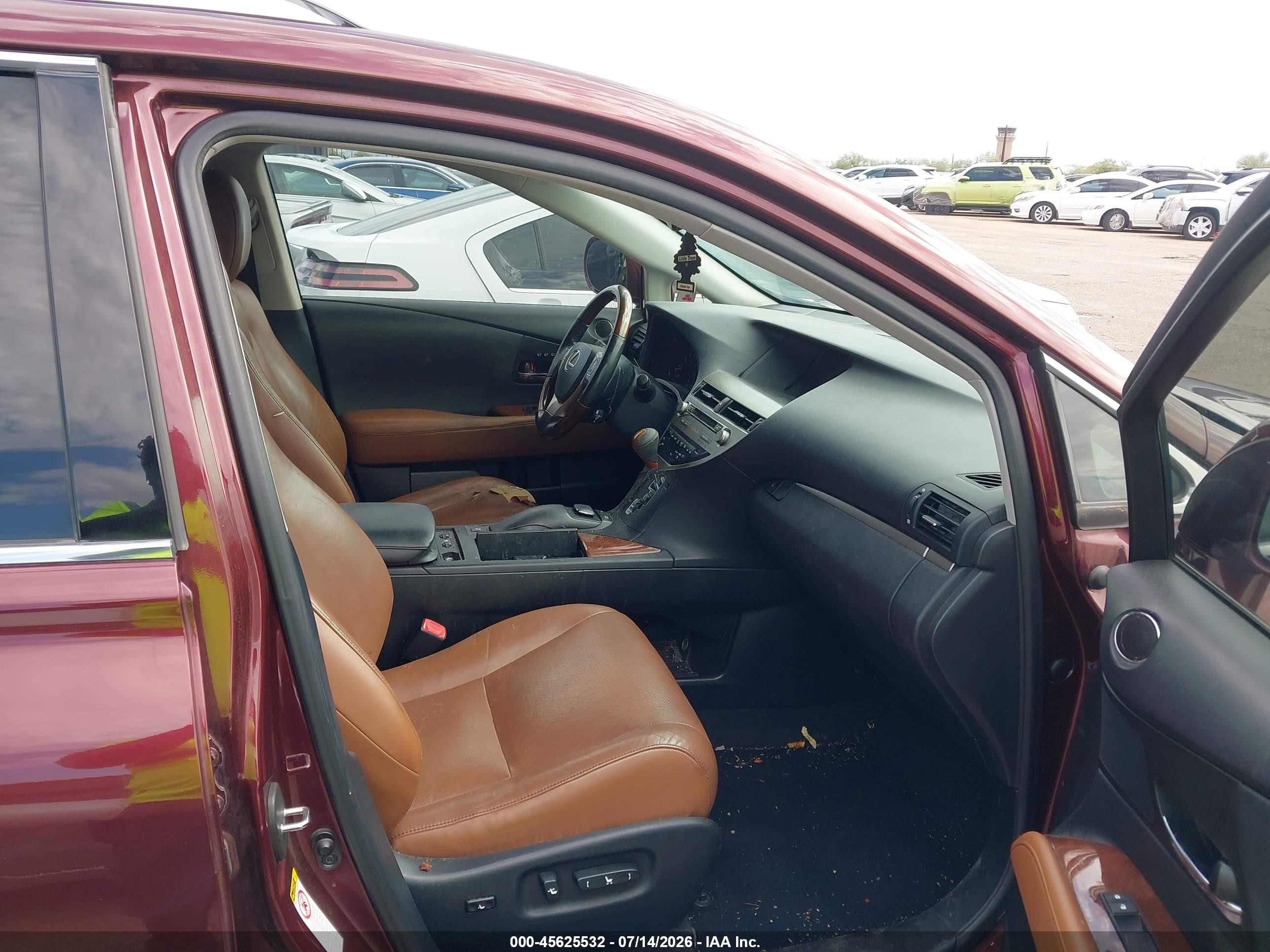 2014 Lexus Rx 350 Burgundy vin: JTJZK1BA1E2418721