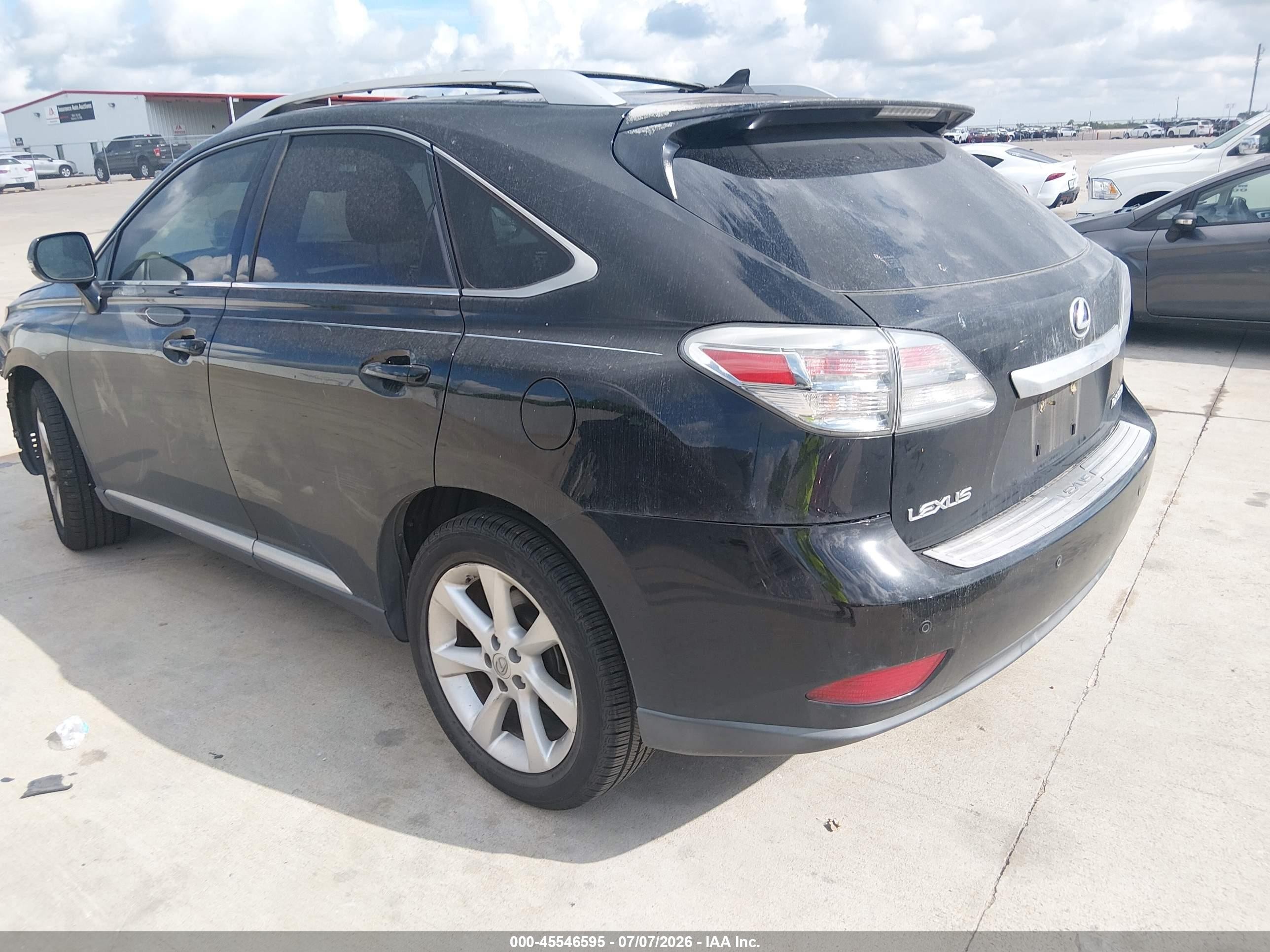 2010 Lexus Rx 350 Black vin: JTJZK1BA2A2409102