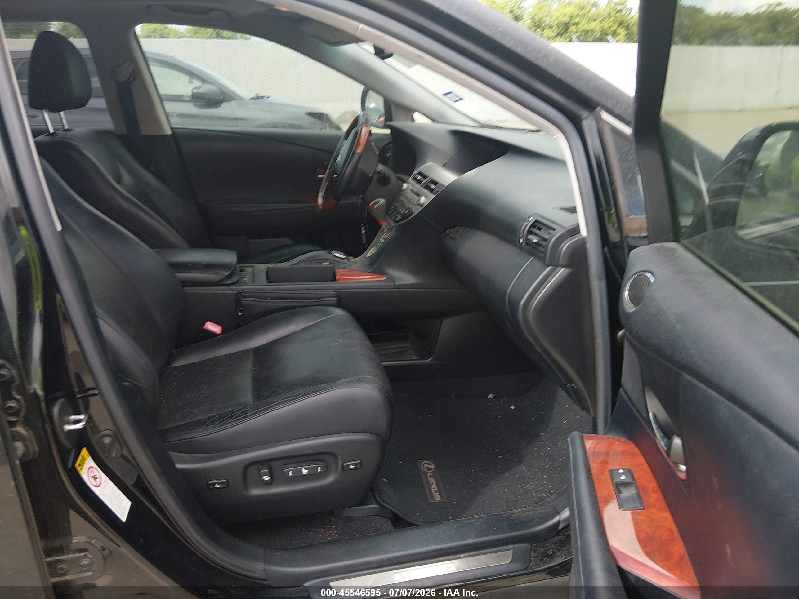 2010 Lexus Rx 350 Black vin: JTJZK1BA2A2409102
