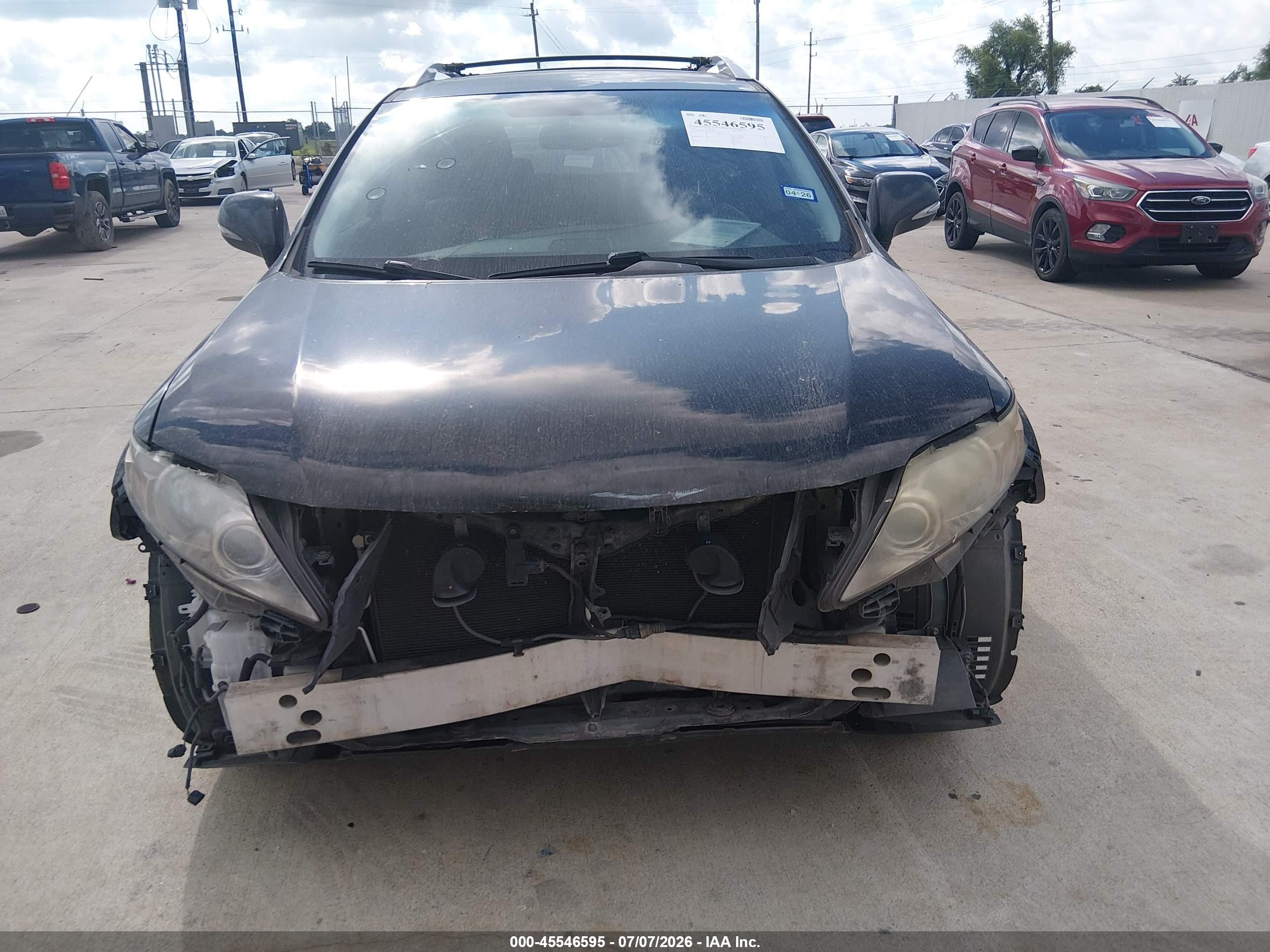 2010 Lexus Rx 350 Black vin: JTJZK1BA2A2409102