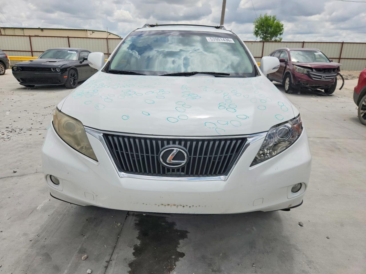 2010 Lexus Rx 350 White vin: JTJZK1BA2A2409469