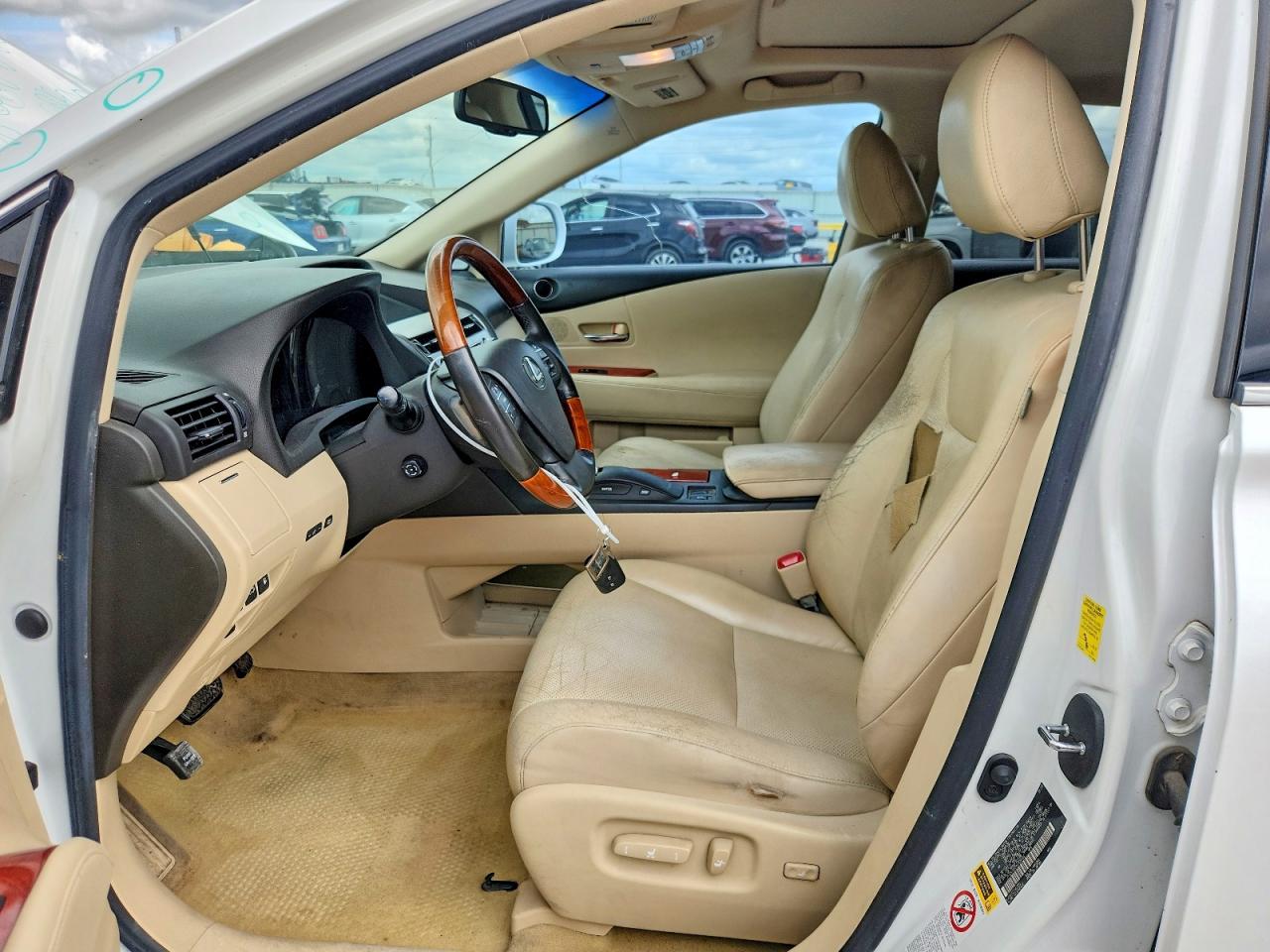 2010 Lexus Rx 350 White vin: JTJZK1BA2A2409469