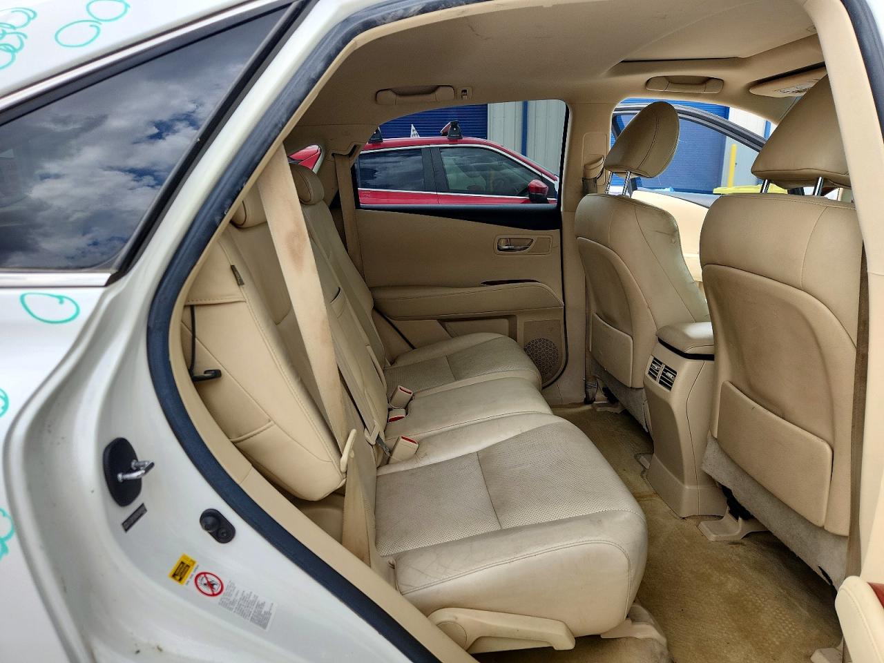 2010 Lexus Rx 350 White vin: JTJZK1BA2A2409469