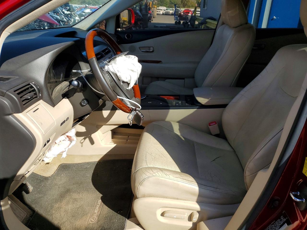 2010 Lexus Rx 350 Red vin: JTJZK1BA3A2001112