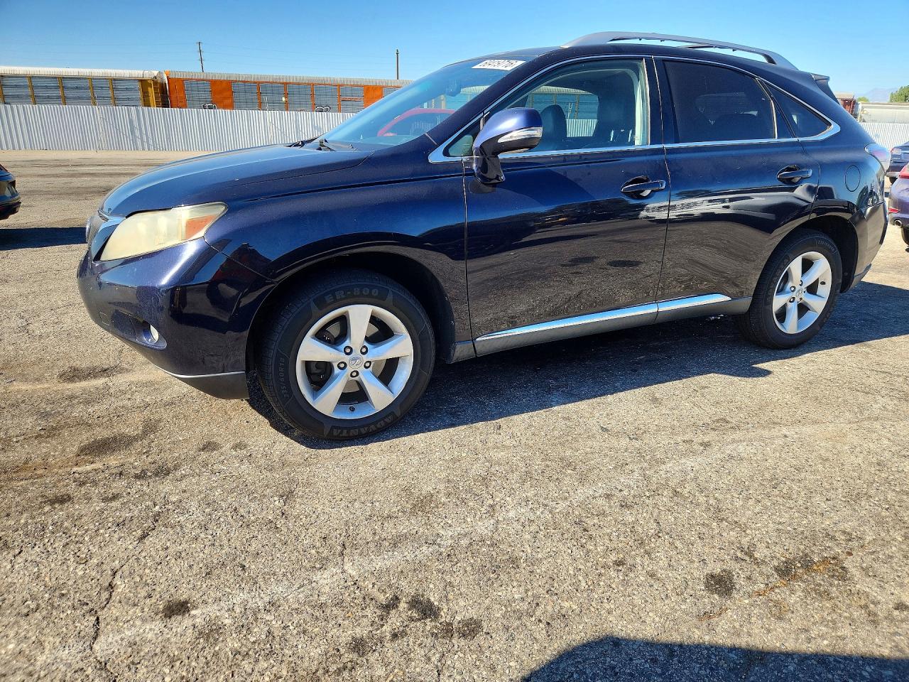 2010 Lexus Rx 350 Blue vin: JTJZK1BA3A2001417