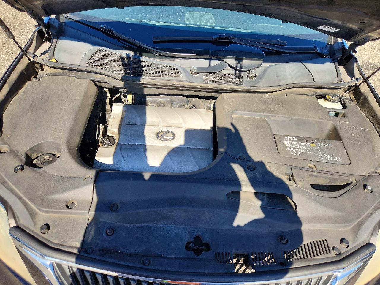 2010 Lexus Rx 350 Blue vin: JTJZK1BA3A2001417
