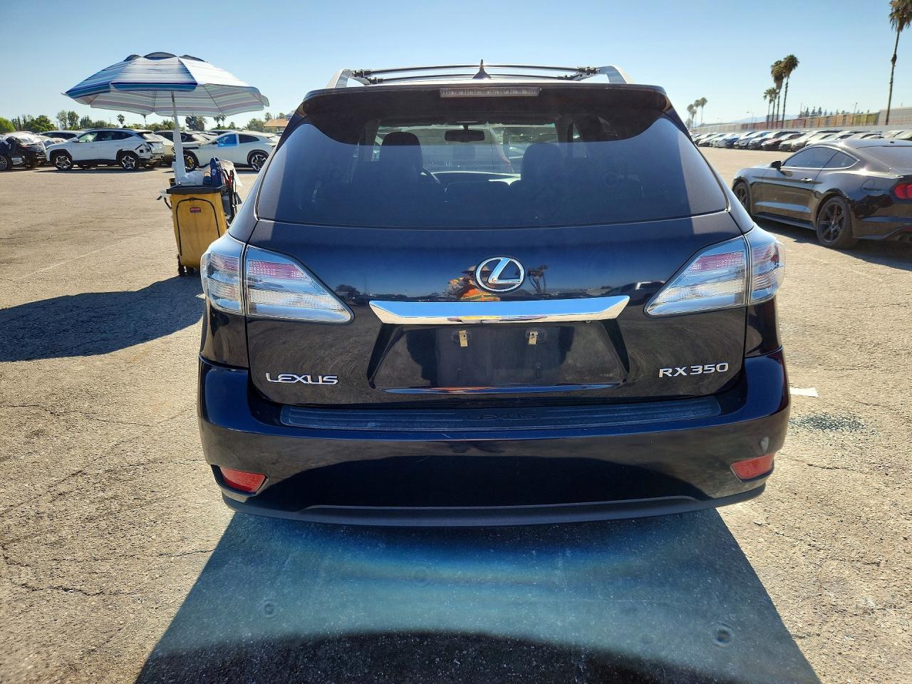 2010 Lexus Rx 350 Blue vin: JTJZK1BA3A2001417