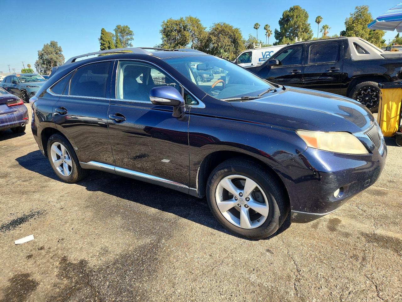 2010 Lexus Rx 350 Blue vin: JTJZK1BA3A2001417
