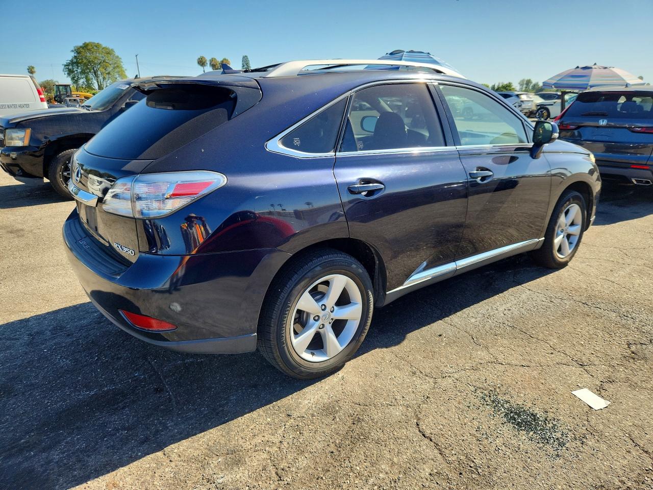 2010 Lexus Rx 350 Blue vin: JTJZK1BA3A2001417