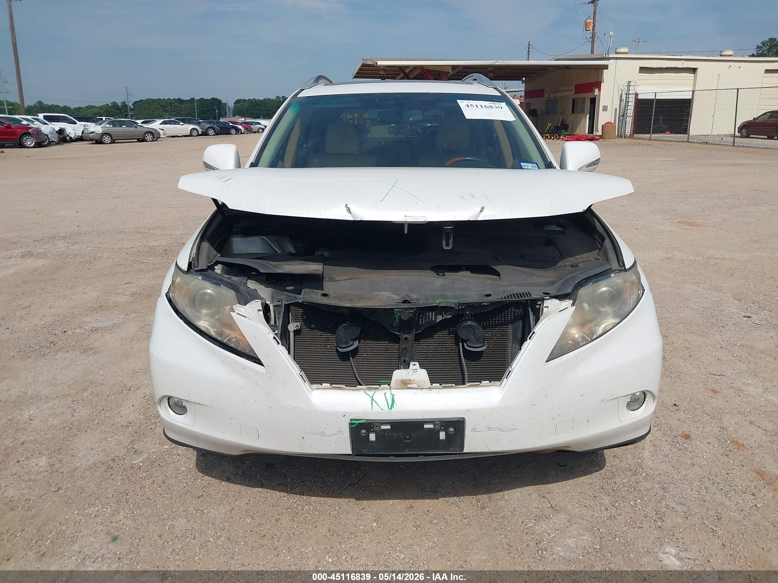 2010 Lexus Rx 350   White vin: JTJZK1BA3A2408363