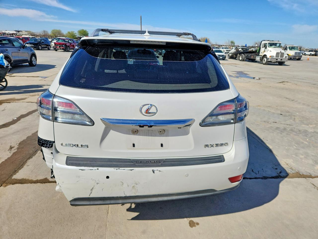 2010 Lexus Rx 350 Base Белый vin: JTJZK1BA3A2410419