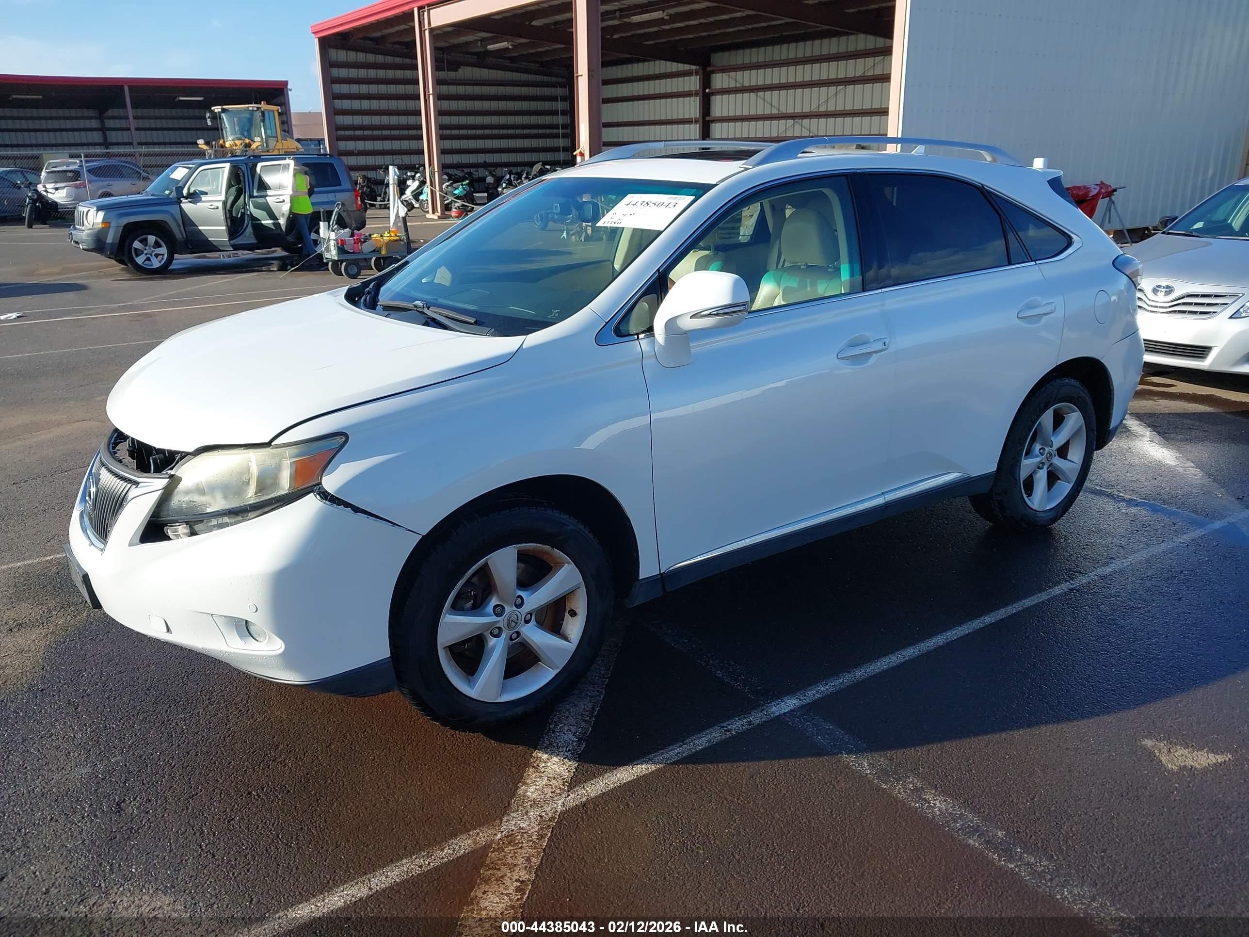 2012 Lexus Rx 350   White vin: JTJZK1BA3C2414019