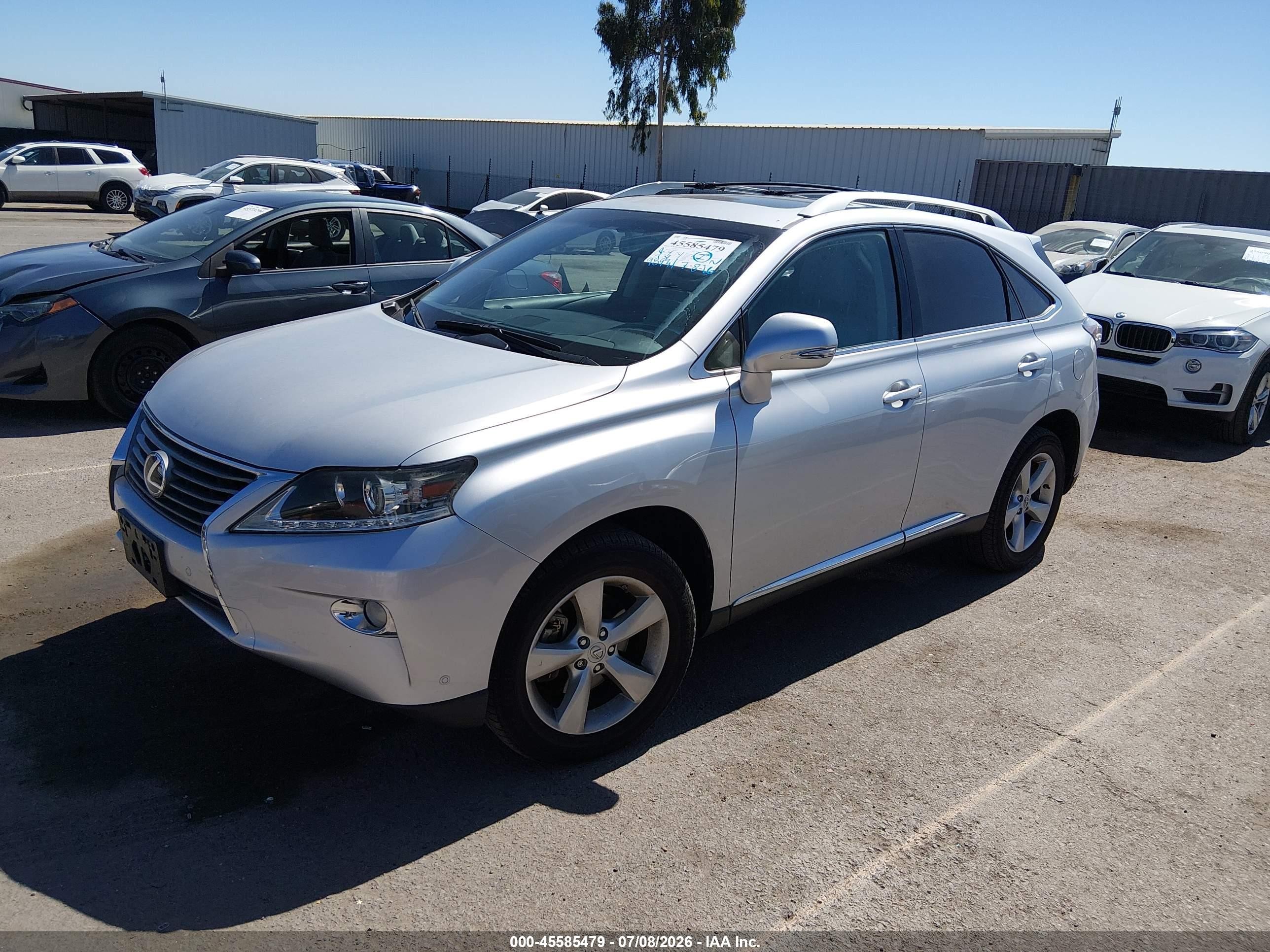 2013 Lexus Rx 350   Silver vin: JTJZK1BA3D2009697