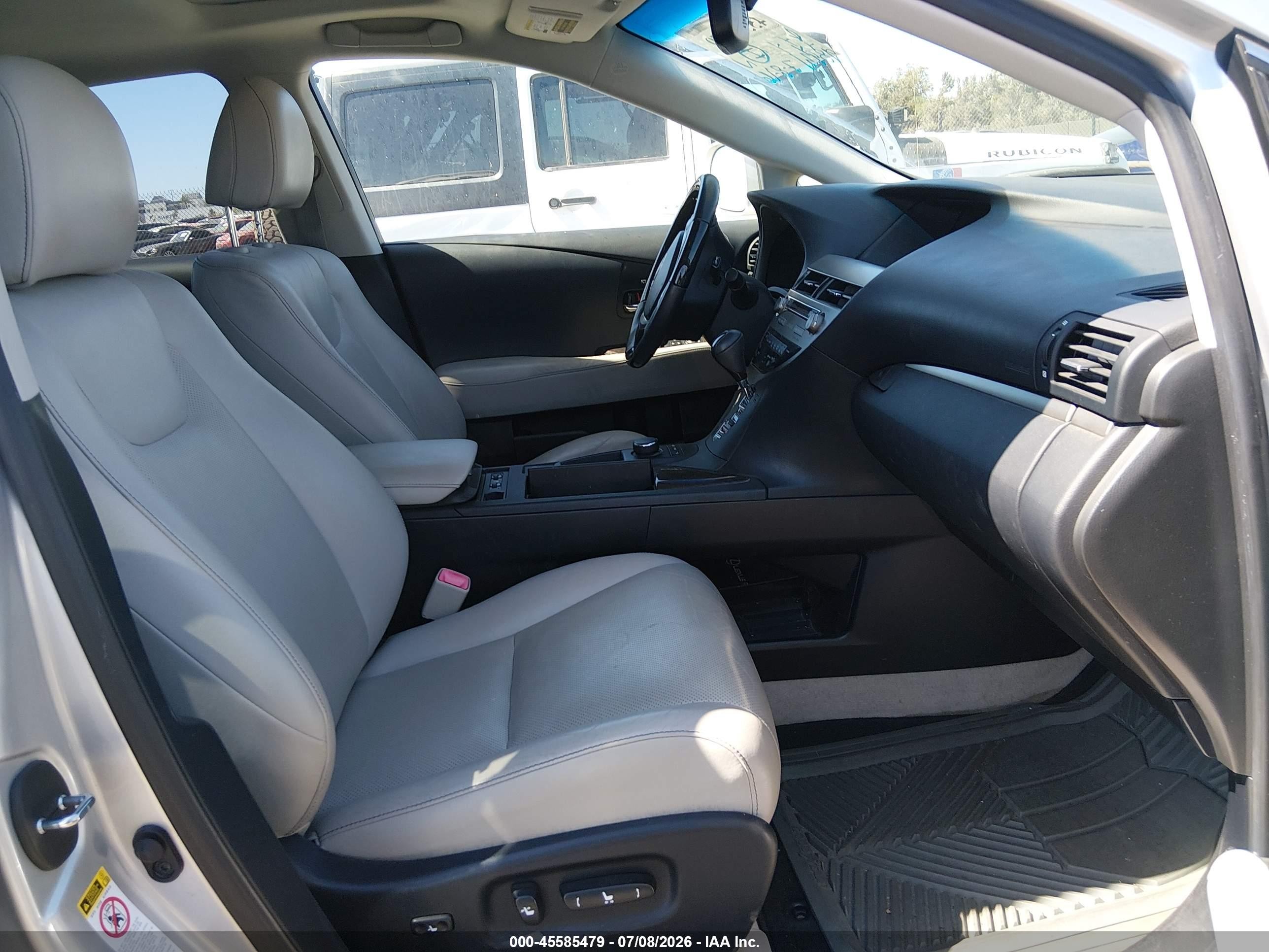 2013 Lexus Rx 350   Silver vin: JTJZK1BA3D2009697