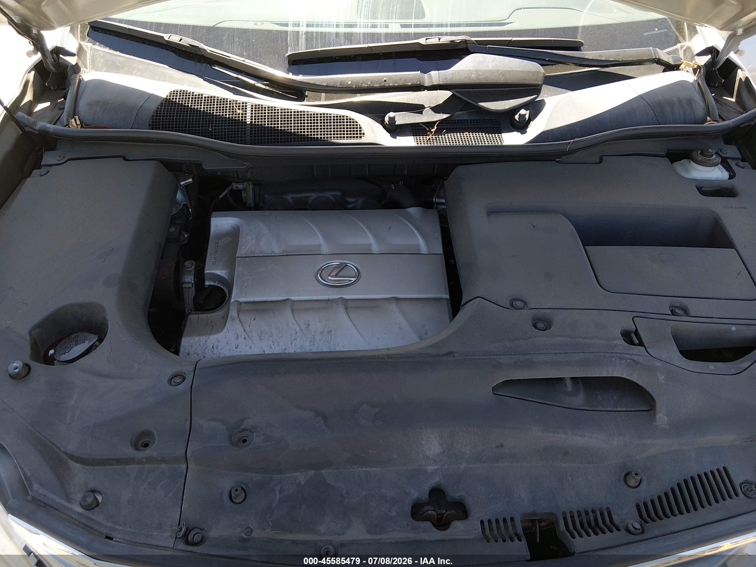2013 Lexus Rx 350   Silver vin: JTJZK1BA3D2009697