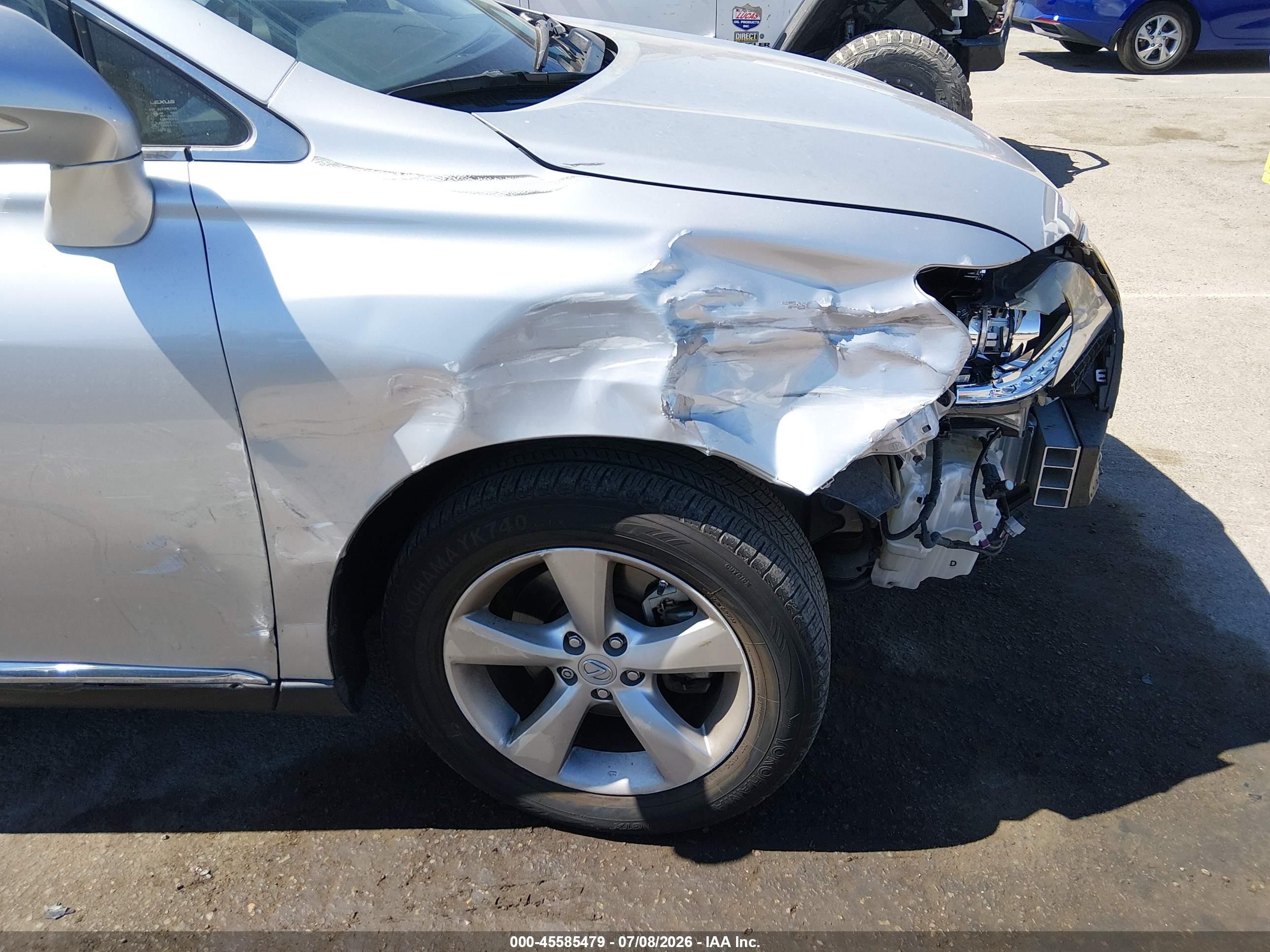 2013 Lexus Rx 350   Silver vin: JTJZK1BA3D2009697