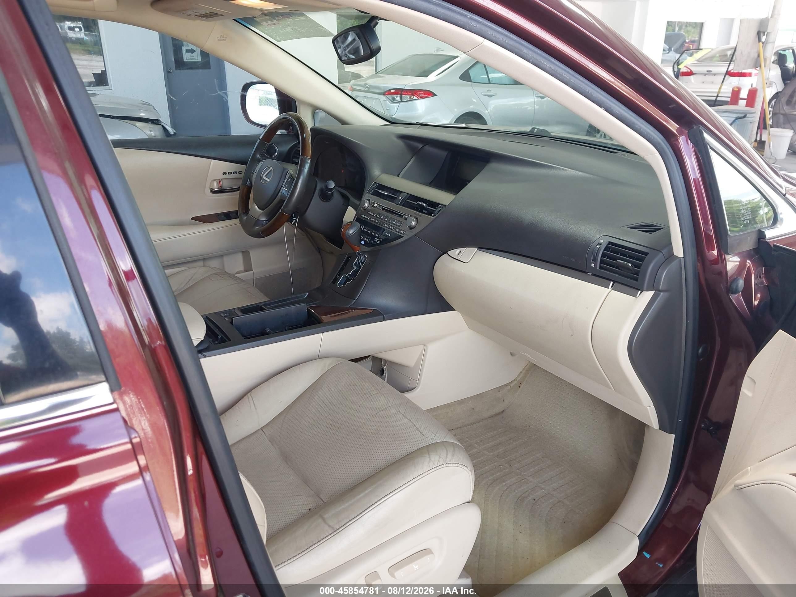 2013 Lexus Rx 350 Темно-бордовый vin: JTJZK1BA3D2009795