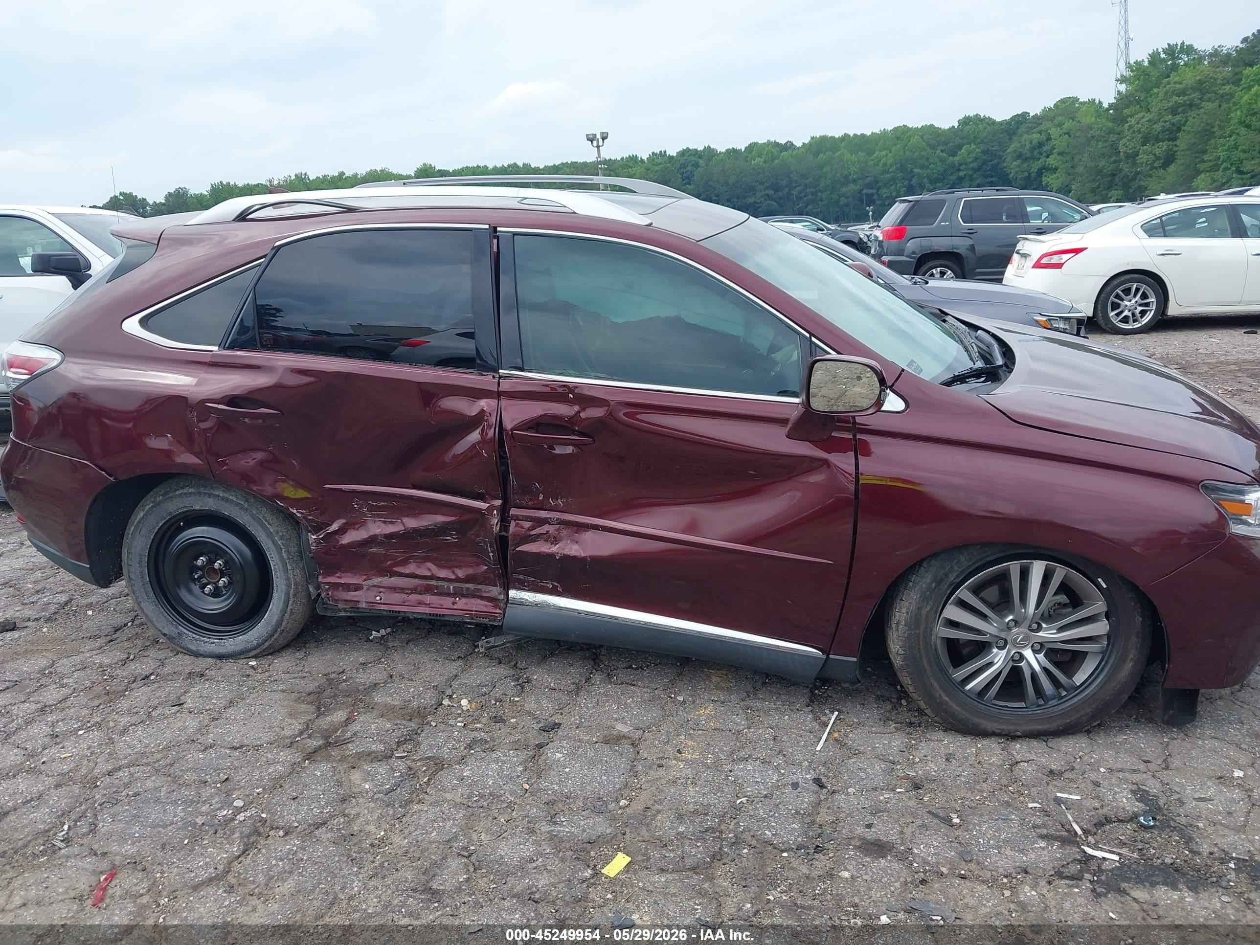 2015 Lexus Rx 350   Burgundy vin: JTJZK1BA3F2426241