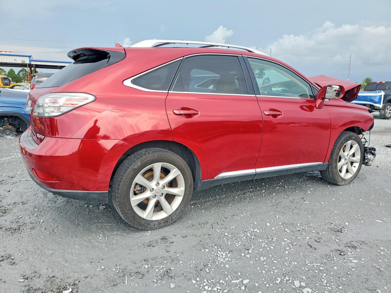 2010 Lexus Rx 350 Red vin: JTJZK1BA4A2406735
