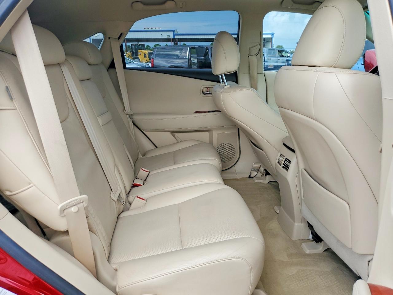 2010 Lexus Rx 350 Red vin: JTJZK1BA4A2406735