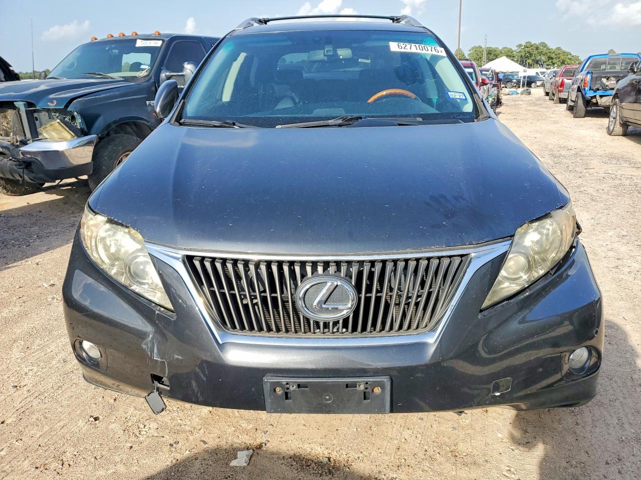 2010 Lexus Rx 350 Gray vin: JTJZK1BA4A2406945