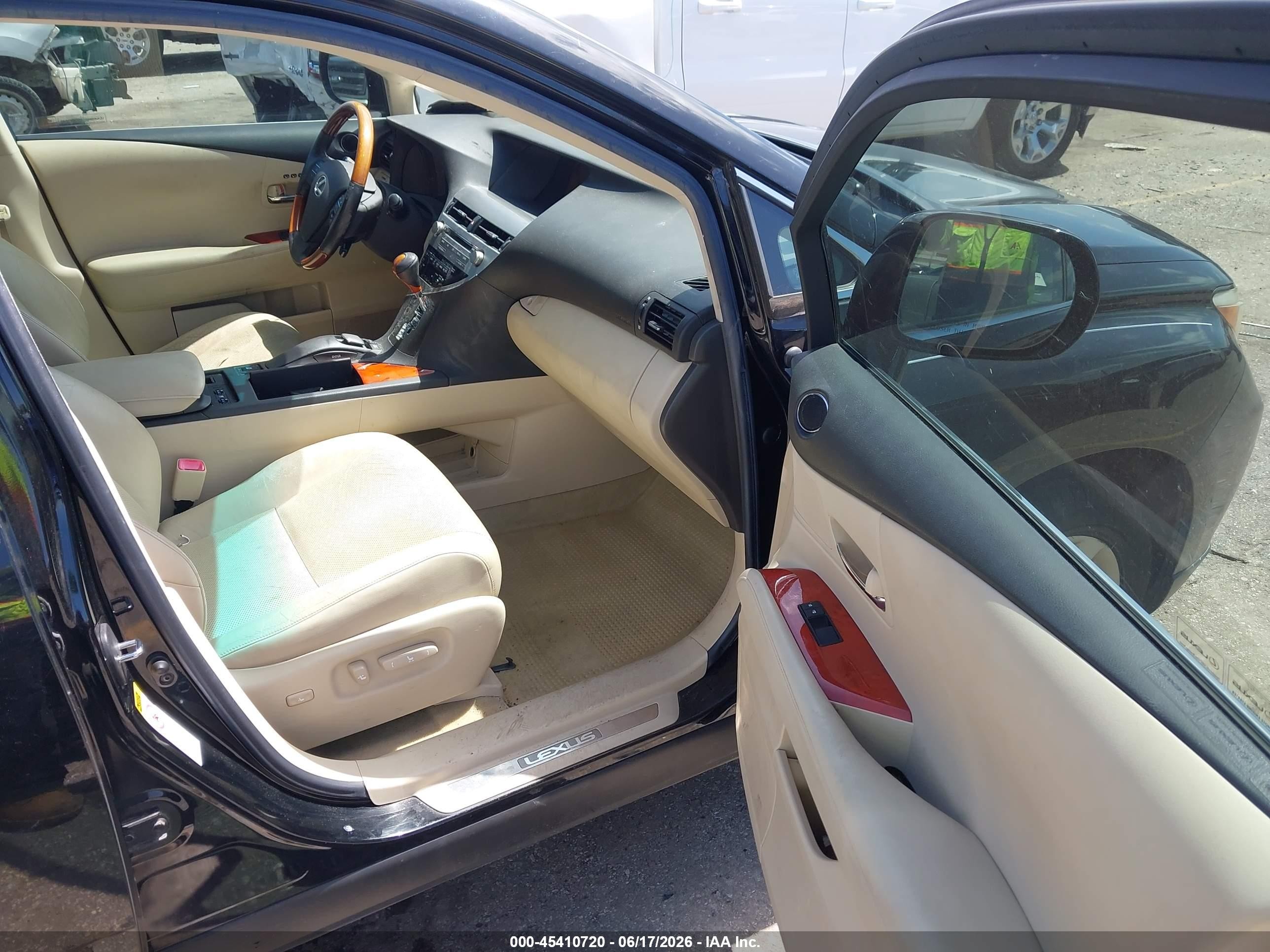2011 Lexus Rx 350   Черный vin: JTJZK1BA4B2004182