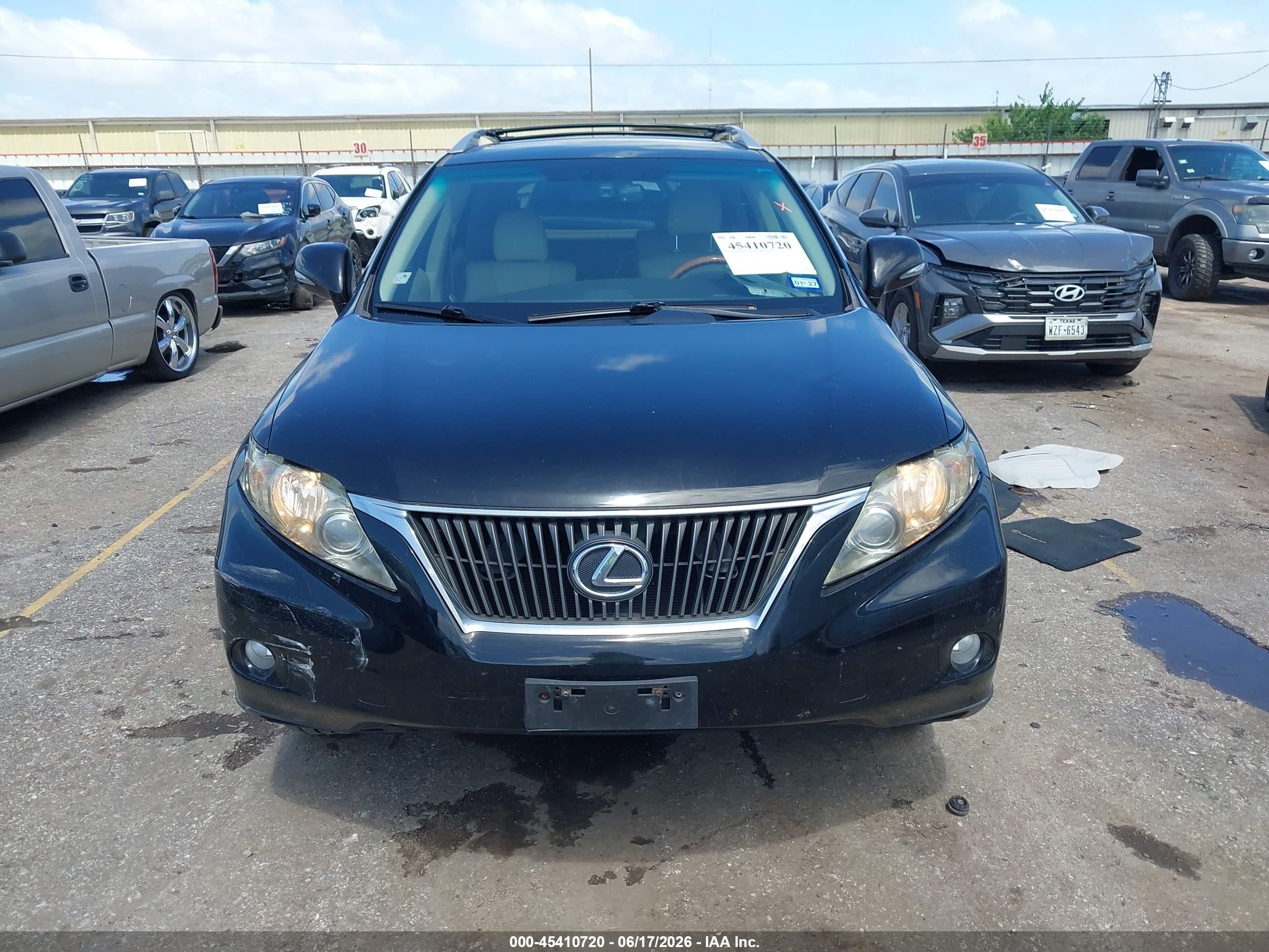 2011 Lexus Rx 350   Черный vin: JTJZK1BA4B2004182