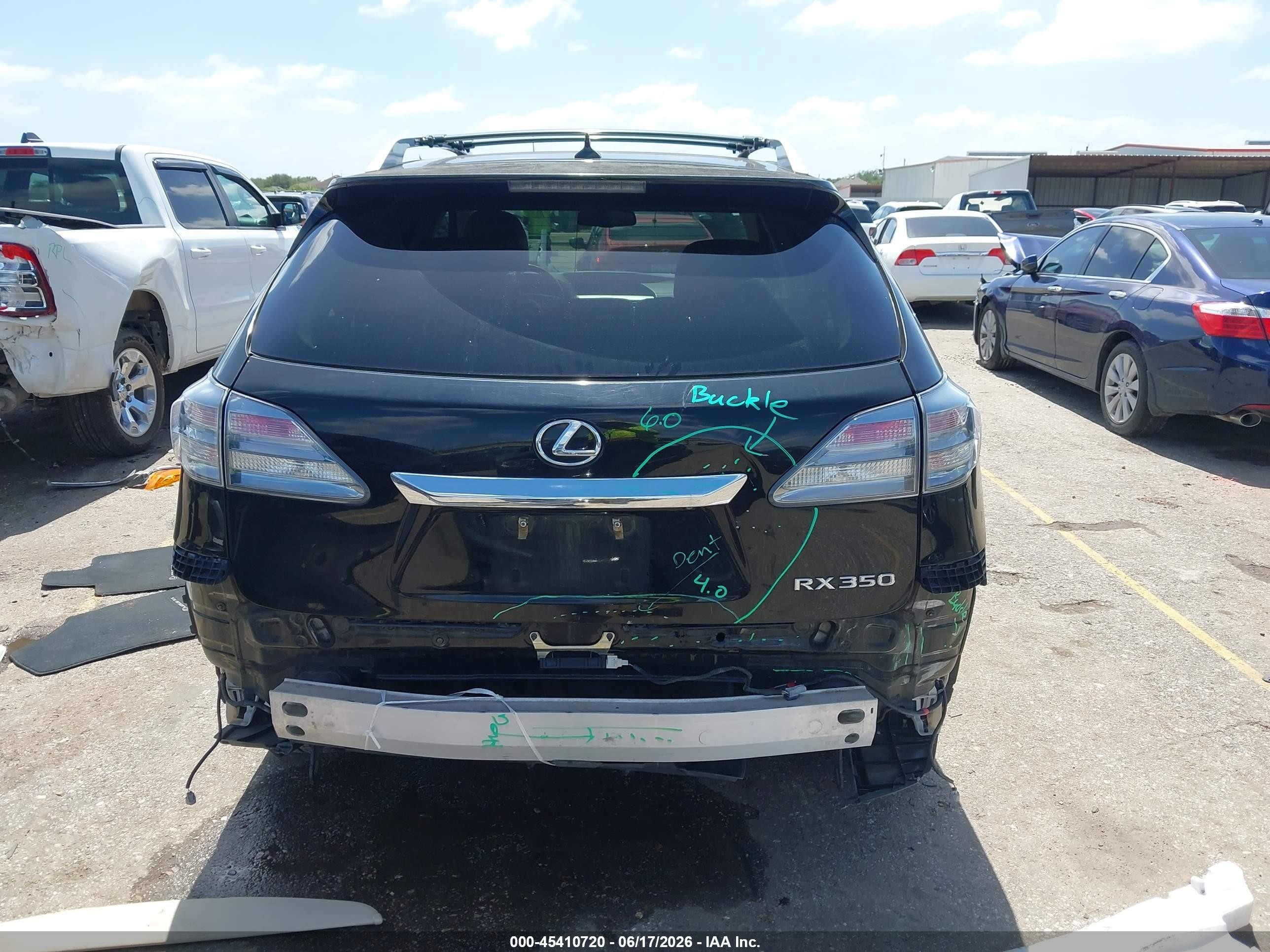 2011 Lexus Rx 350   Черный vin: JTJZK1BA4B2004182