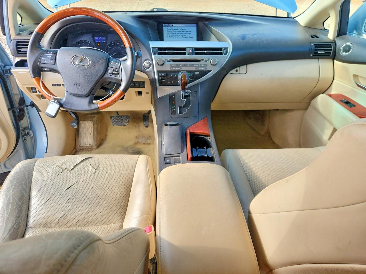 2011 Lexus Rx 350 Blue vin: JTJZK1BA4B2411824