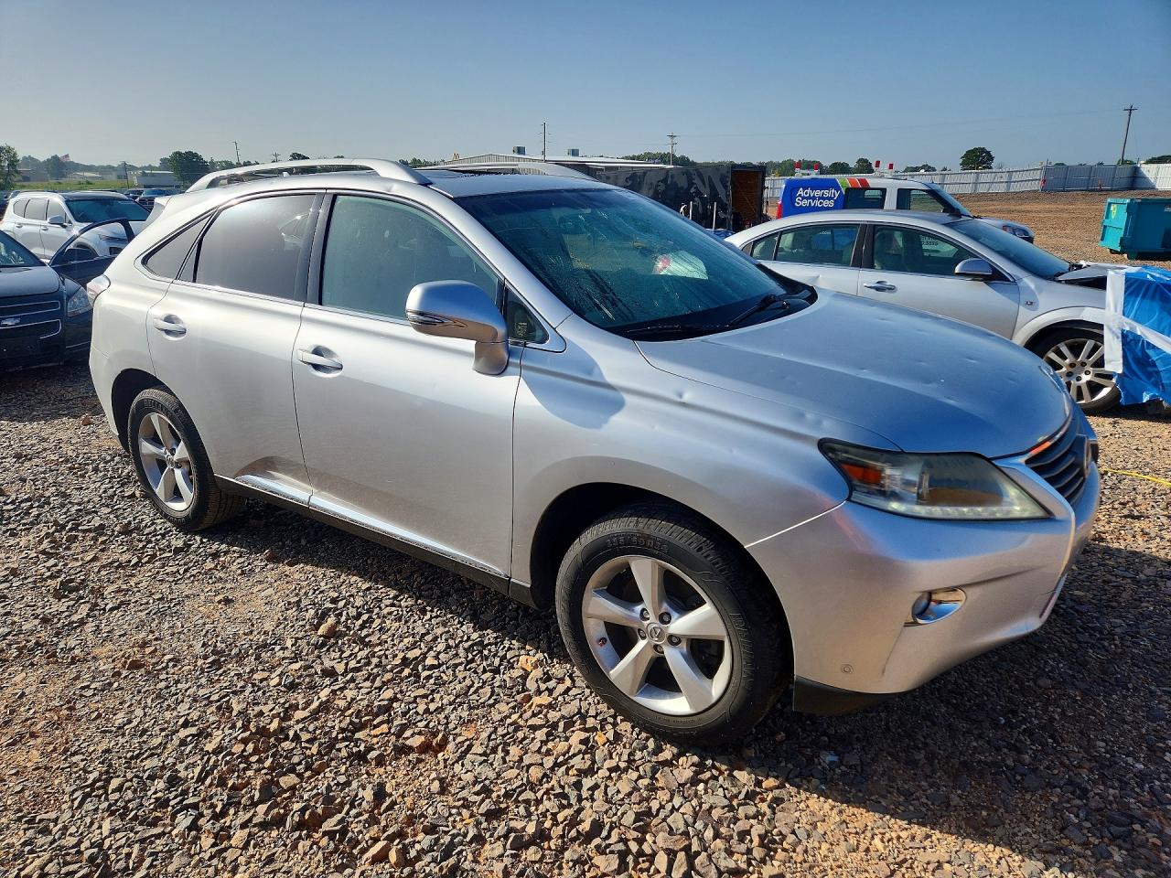 2013 Lexus Rx 350 Silver vin: JTJZK1BA4D2007019