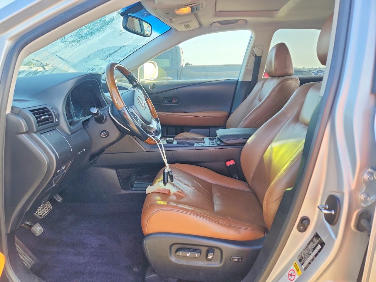 2013 Lexus Rx 350 Silver vin: JTJZK1BA4D2007019