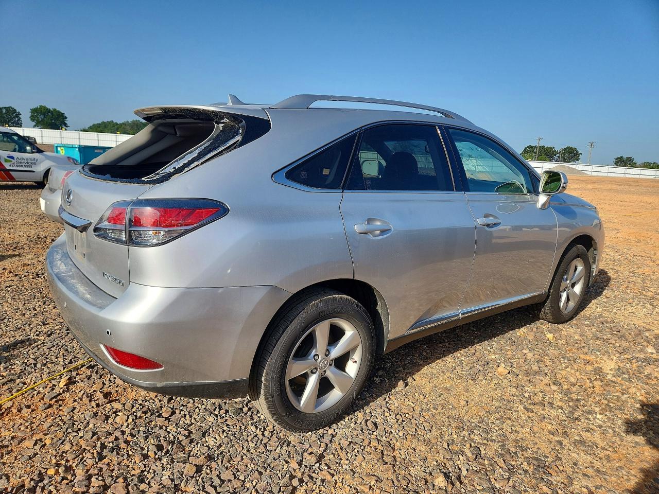 2013 Lexus Rx 350 Silver vin: JTJZK1BA4D2007019