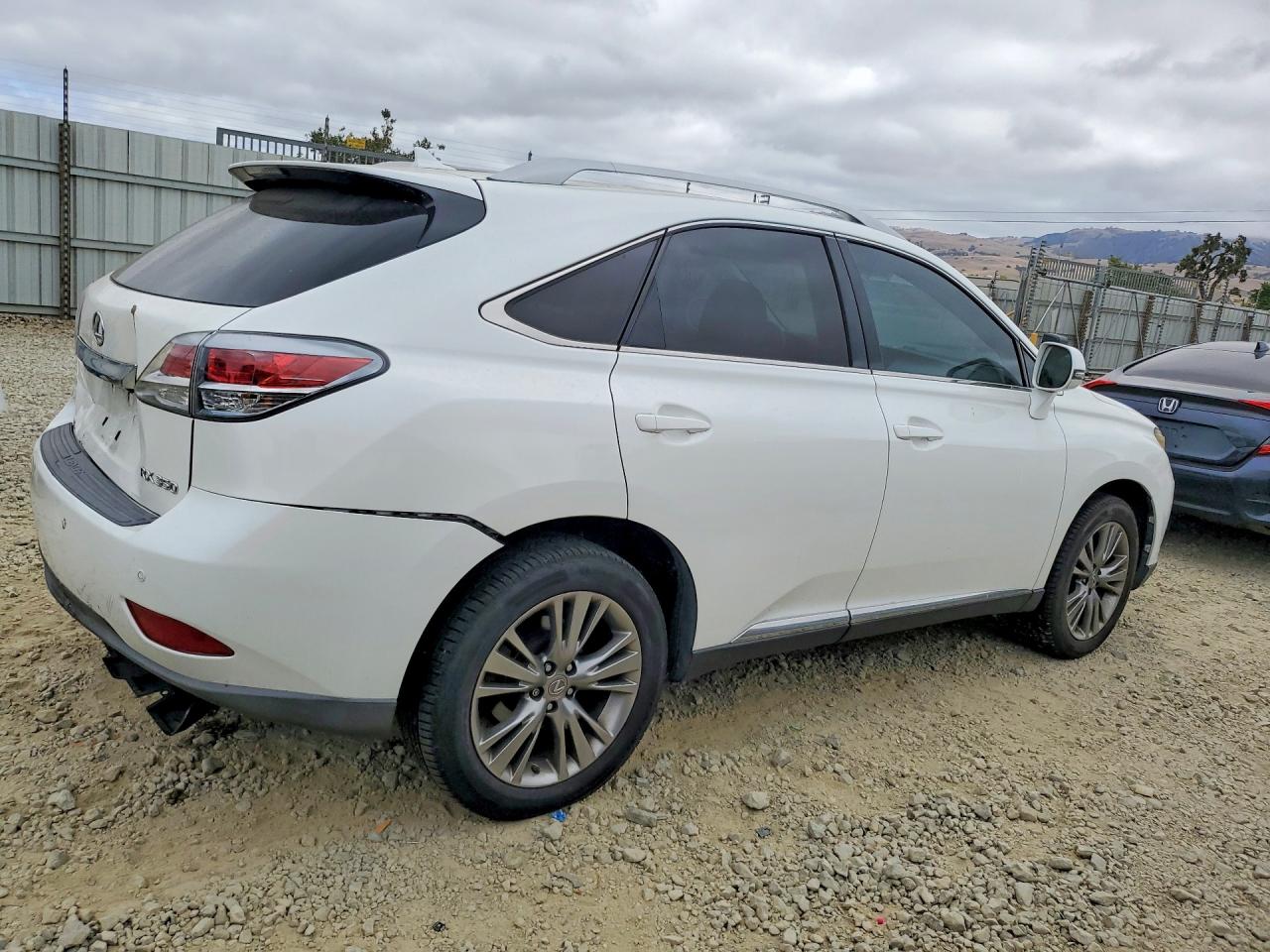 2013 Lexus Rx 350 White vin: JTJZK1BA4D2007456