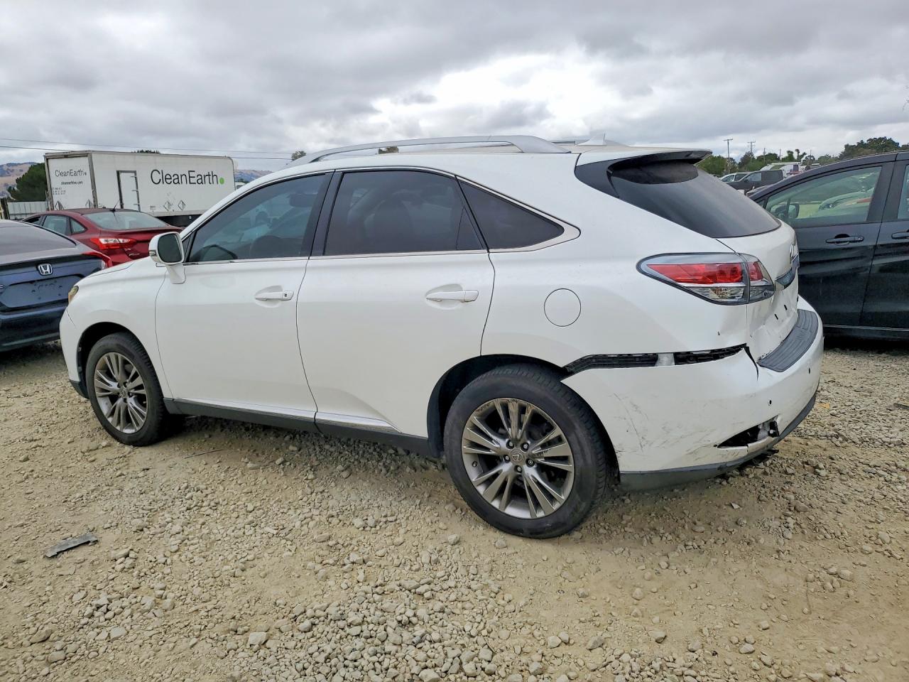 2013 Lexus Rx 350 White vin: JTJZK1BA4D2007456