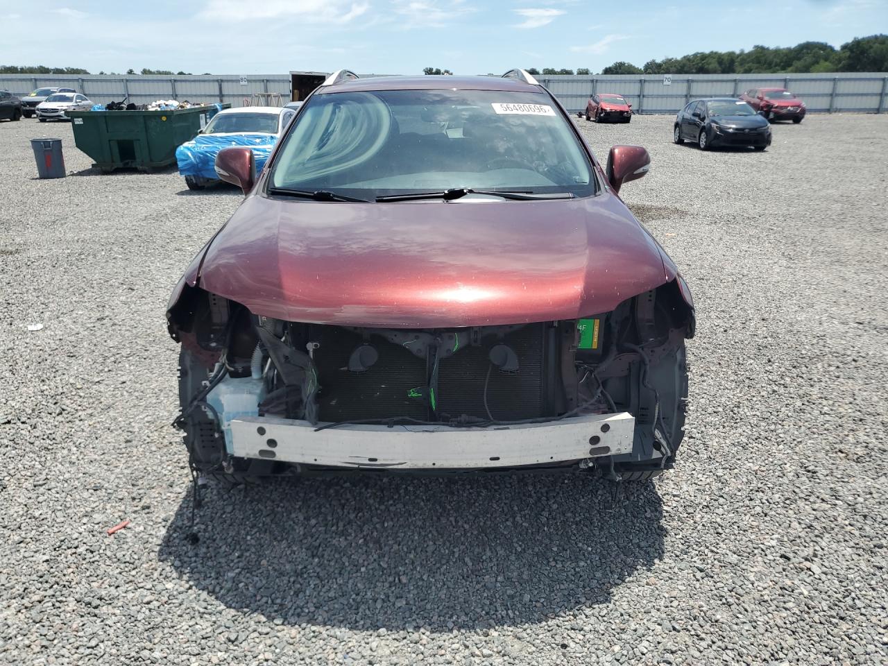 2014 Lexus Rx 350 Бордовый vin: JTJZK1BA4E2009936