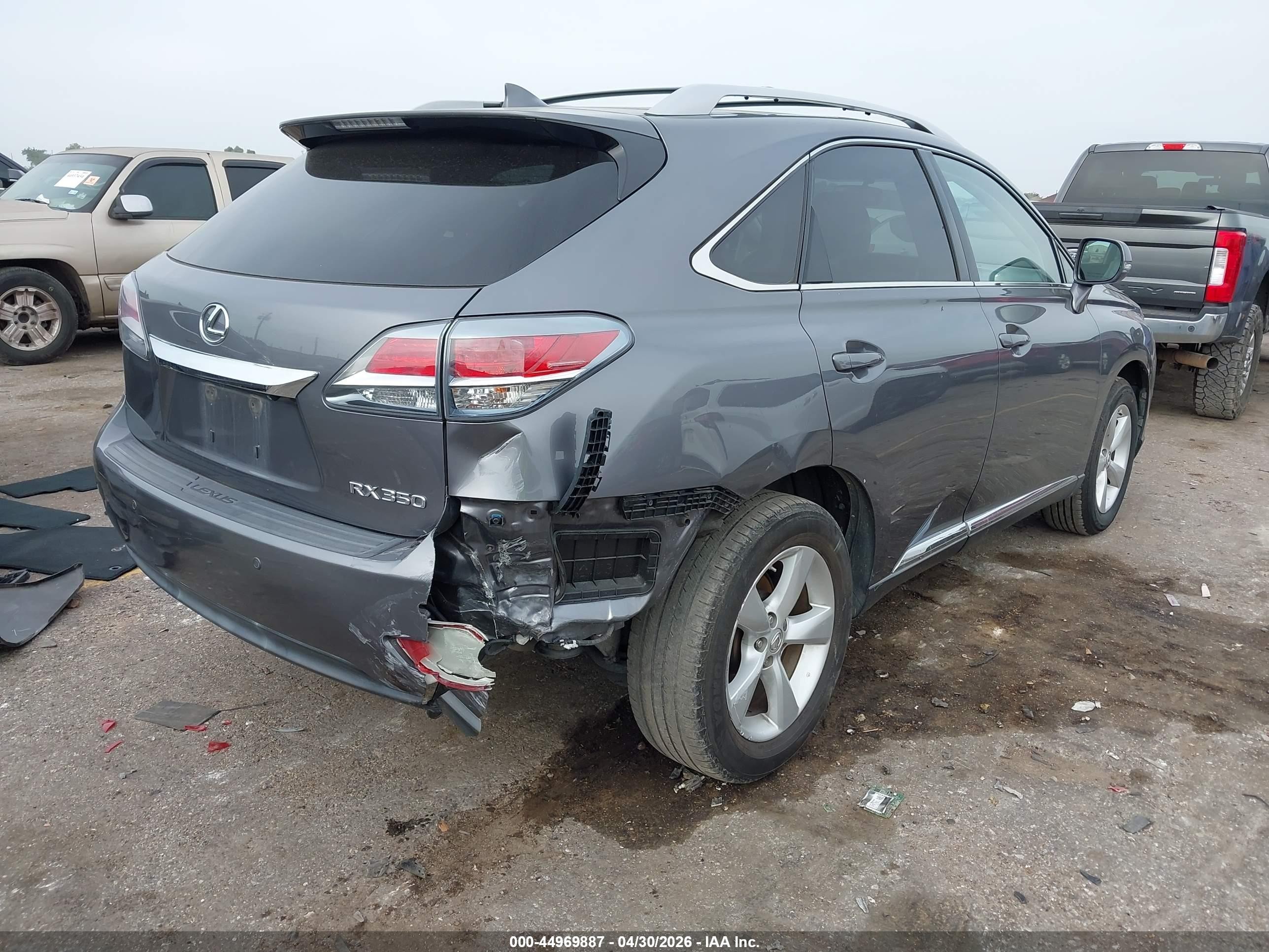 2015 Lexus Rx 350   Gray vin: JTJZK1BA4F2422330