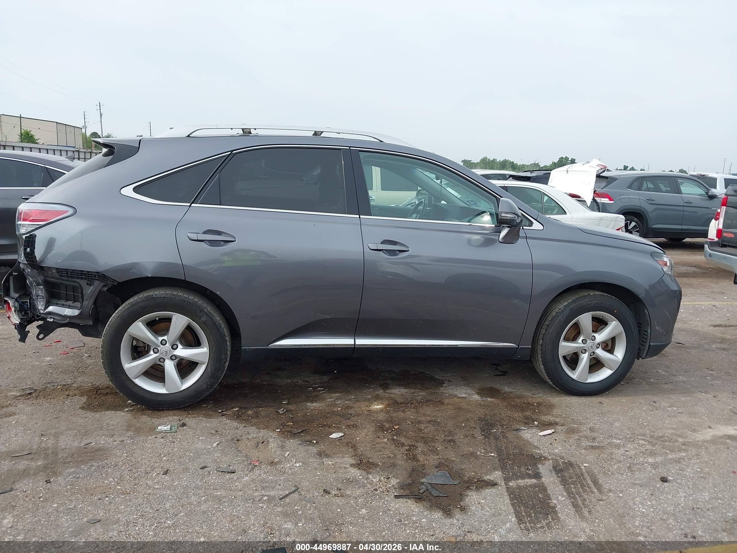 2015 Lexus Rx 350   Gray vin: JTJZK1BA4F2422330