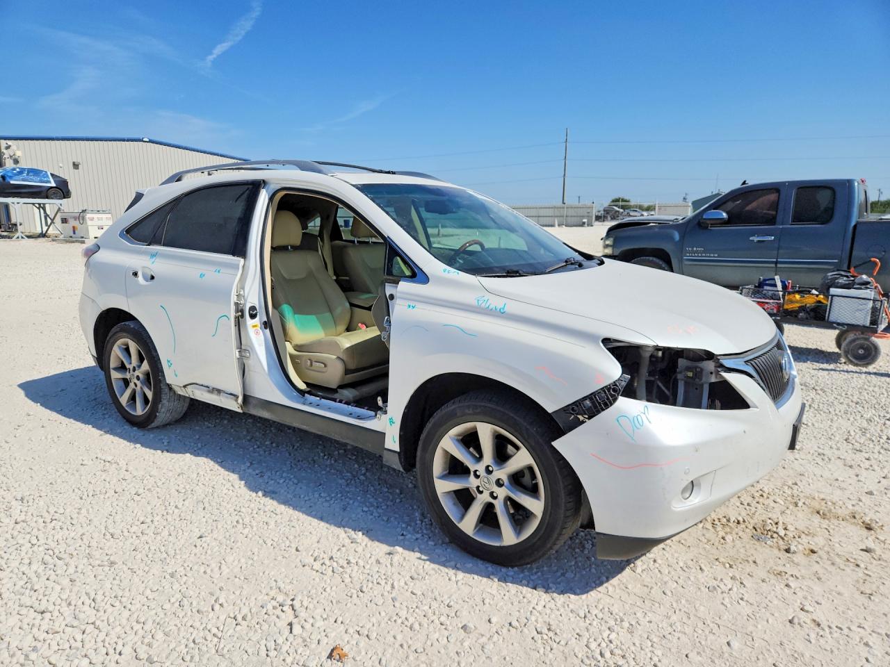 2010 Lexus Rx 350 Белый vin: JTJZK1BA5A2000544