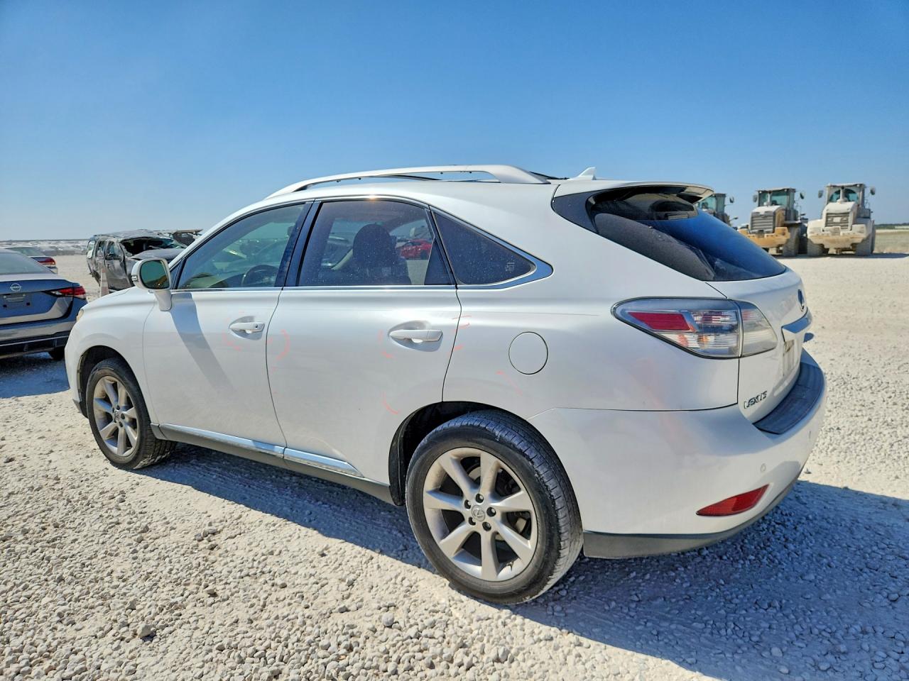 2010 Lexus Rx 350 Белый vin: JTJZK1BA5A2000544