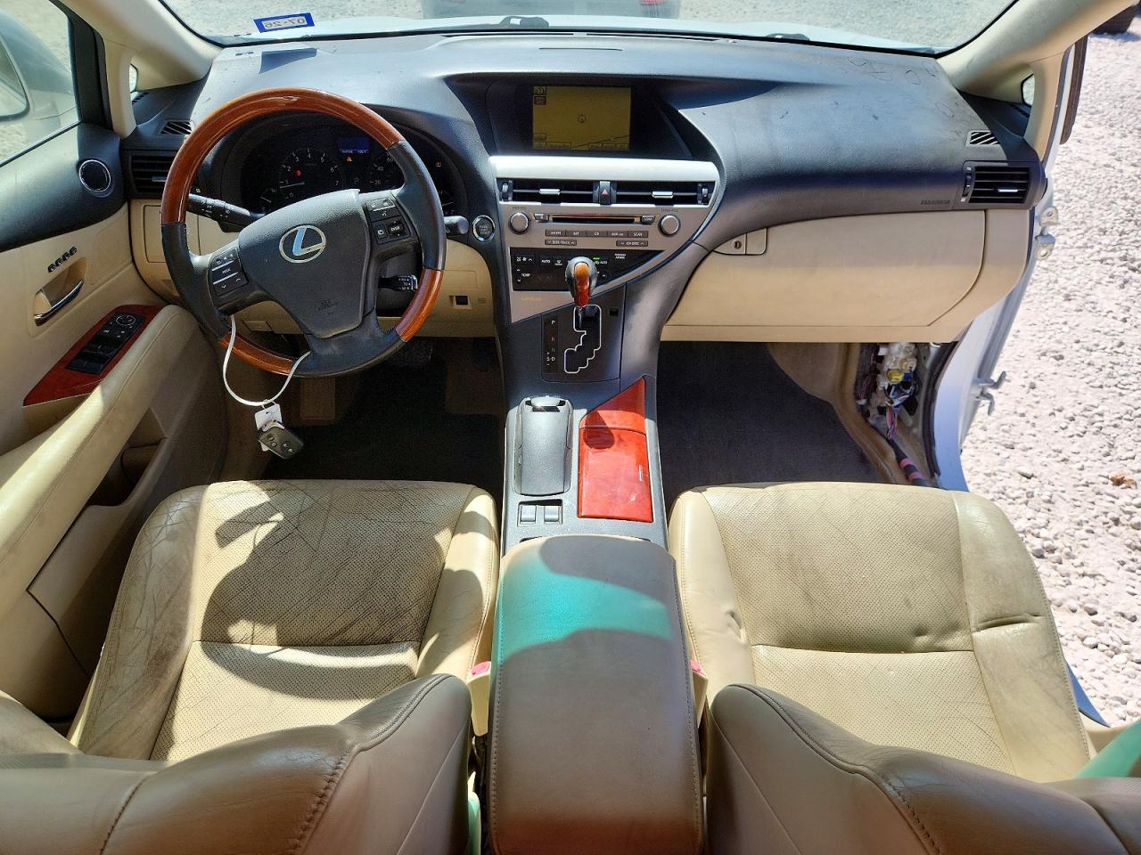 2010 Lexus Rx 350 Белый vin: JTJZK1BA5A2000544