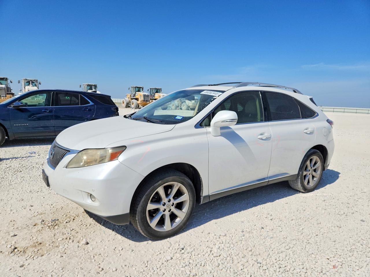 2010 Lexus Rx 350 White vin: JTJZK1BA5A2000544