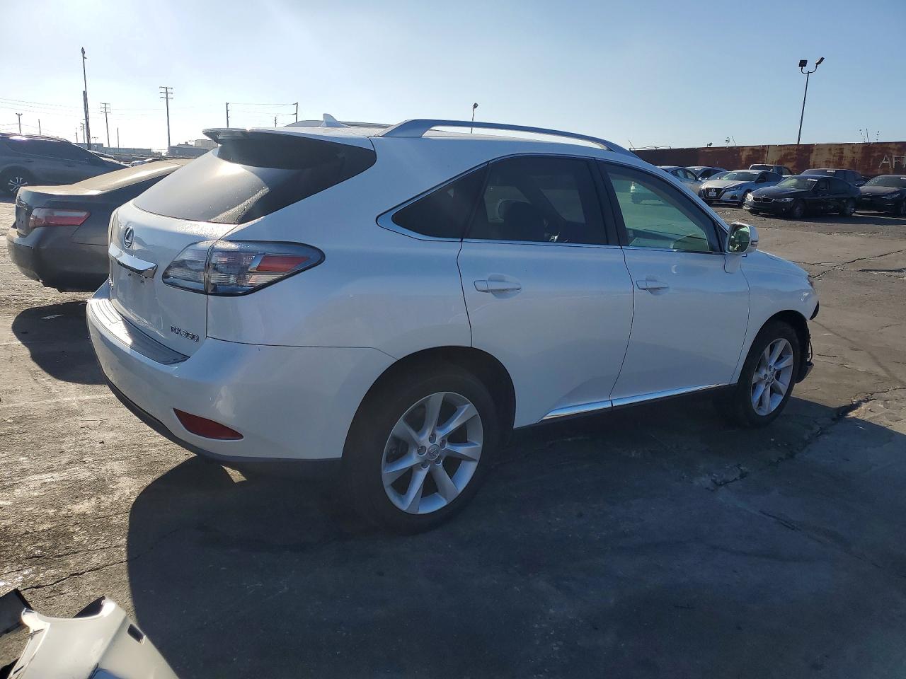 2010 Lexus Rx 350 White vin: JTJZK1BA5A2403827
