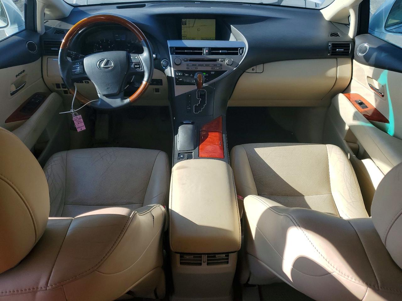 2010 Lexus Rx 350 White vin: JTJZK1BA5A2403827