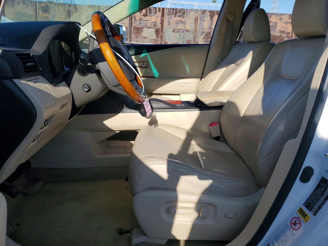2010 Lexus Rx 350 White vin: JTJZK1BA5A2403827