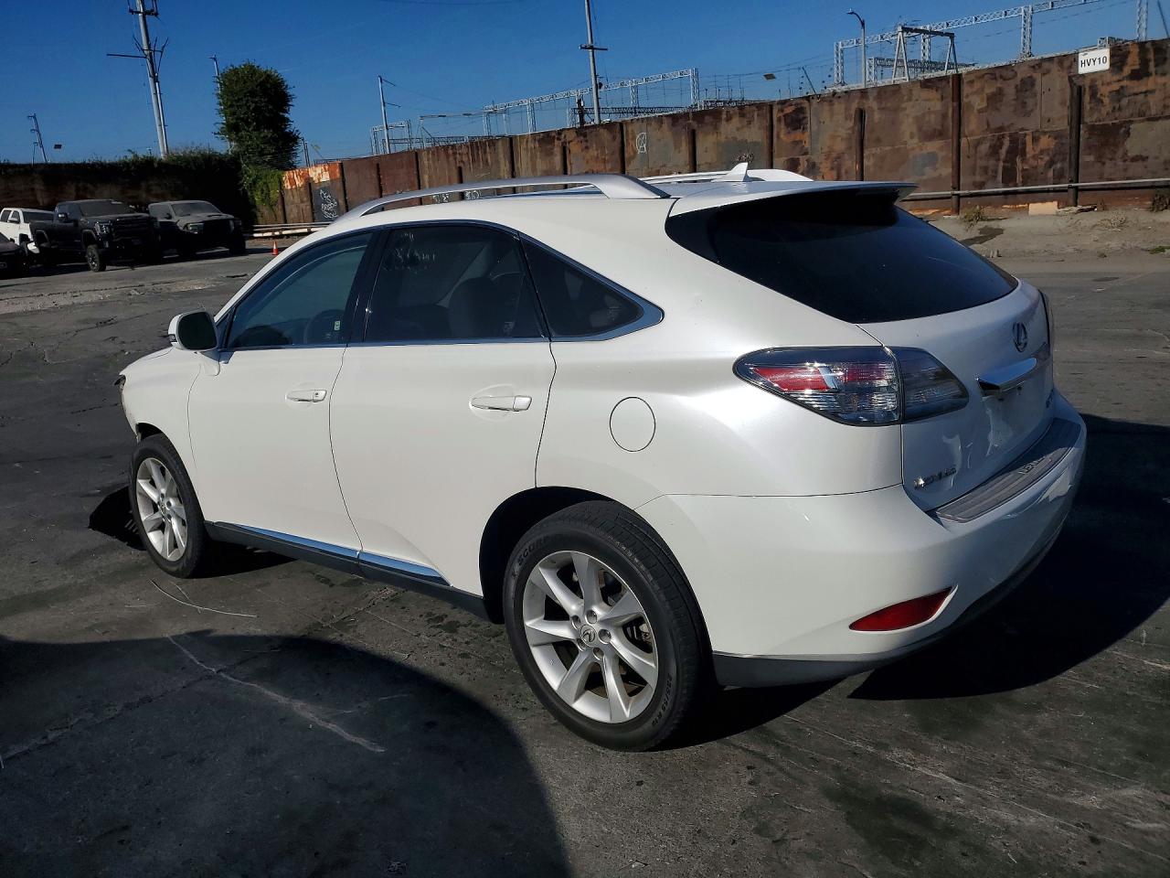 2010 Lexus Rx 350 White vin: JTJZK1BA5A2403827
