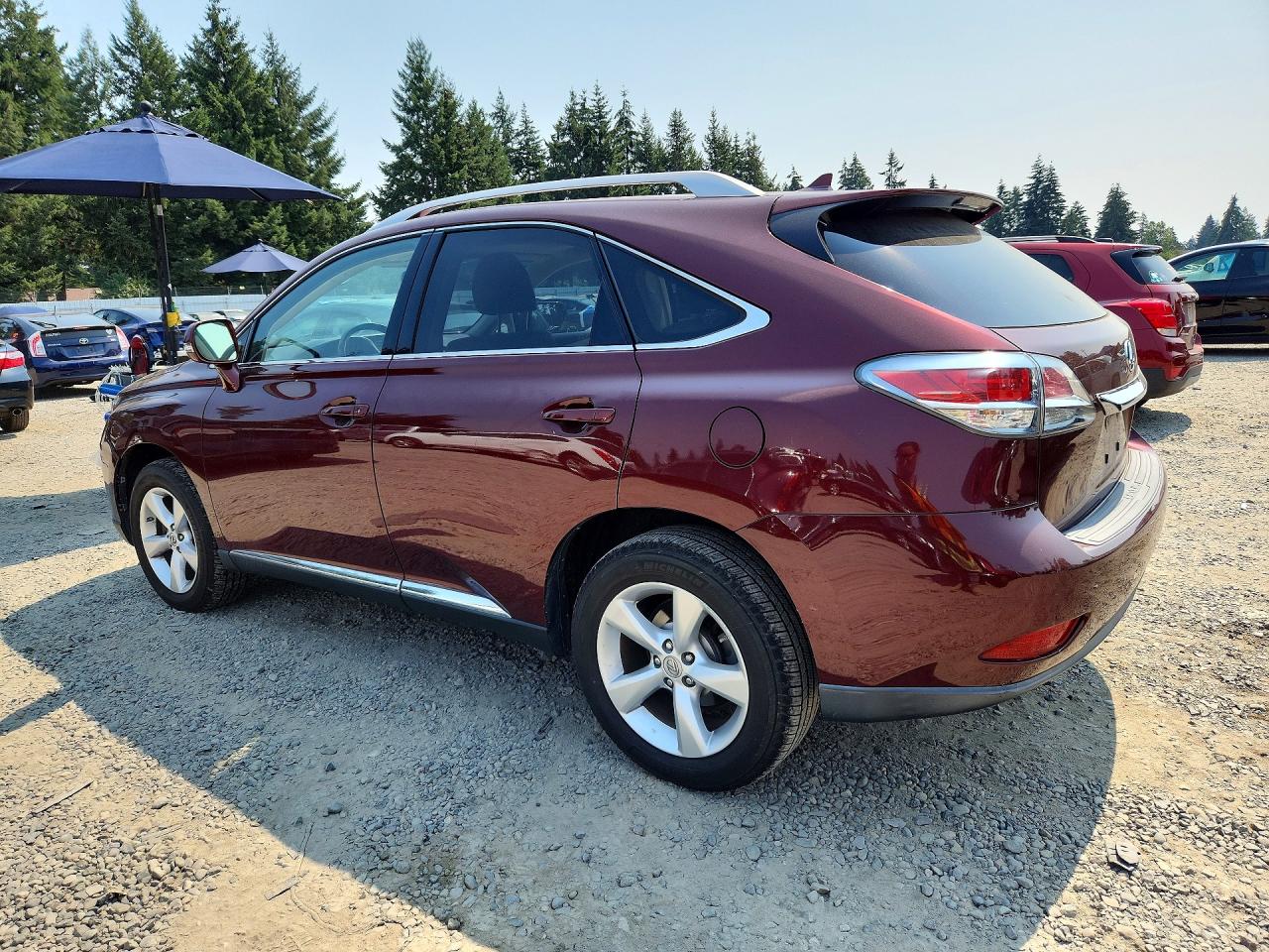 2013 Lexus Rx 350 Burgundy vin: JTJZK1BA5D2417473