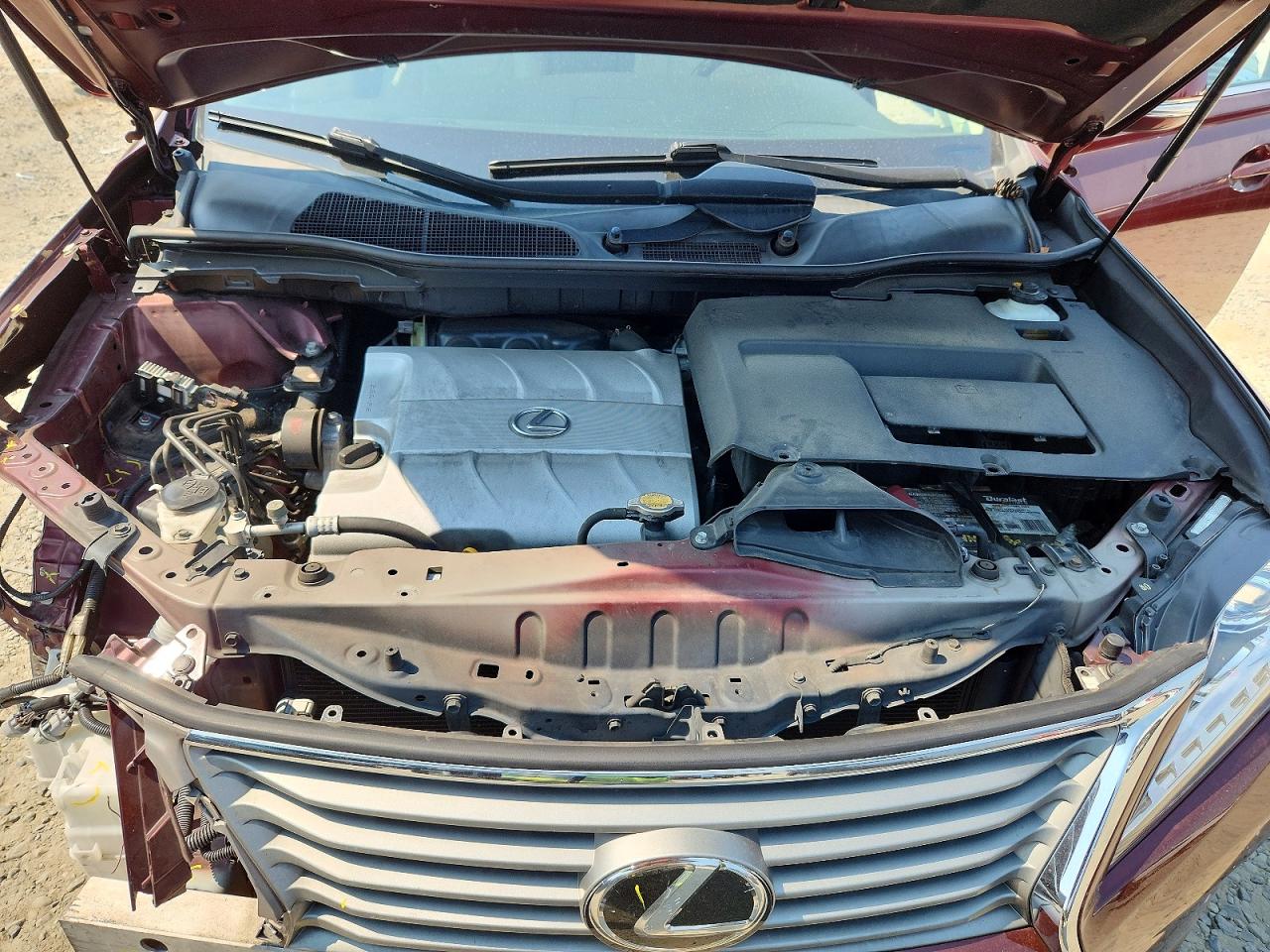 2013 Lexus Rx 350 Burgundy vin: JTJZK1BA5D2417473