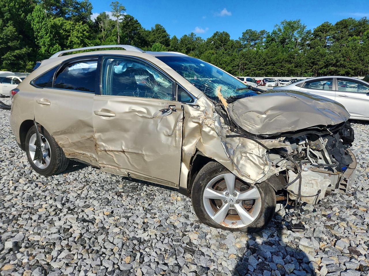 2014 Lexus Rx 350 Бежевый vin: JTJZK1BA5E2013641